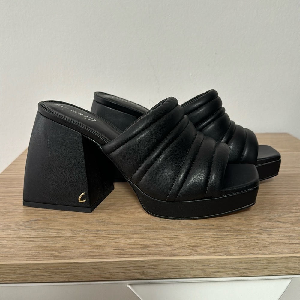 Black heels